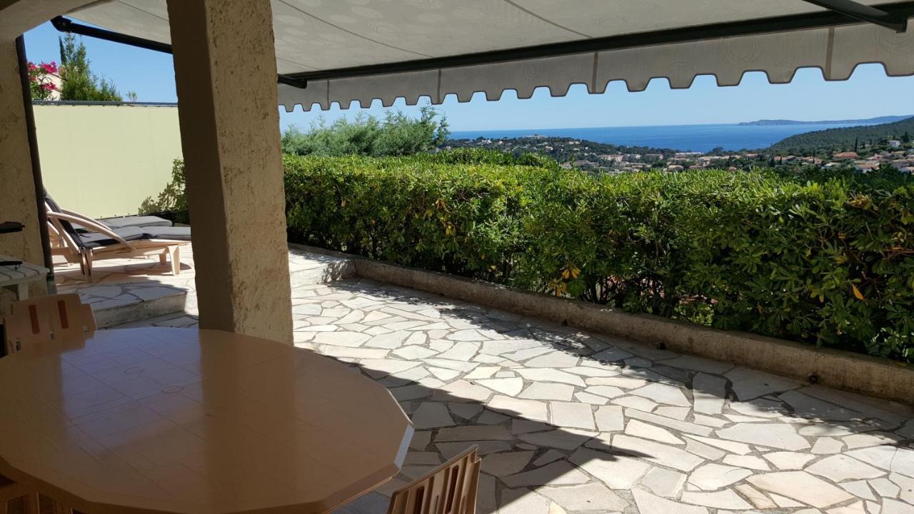 Appartement Rez De Jardin Dans Villa Vue Mer Cavalaire-sur-Mer Exterior photo